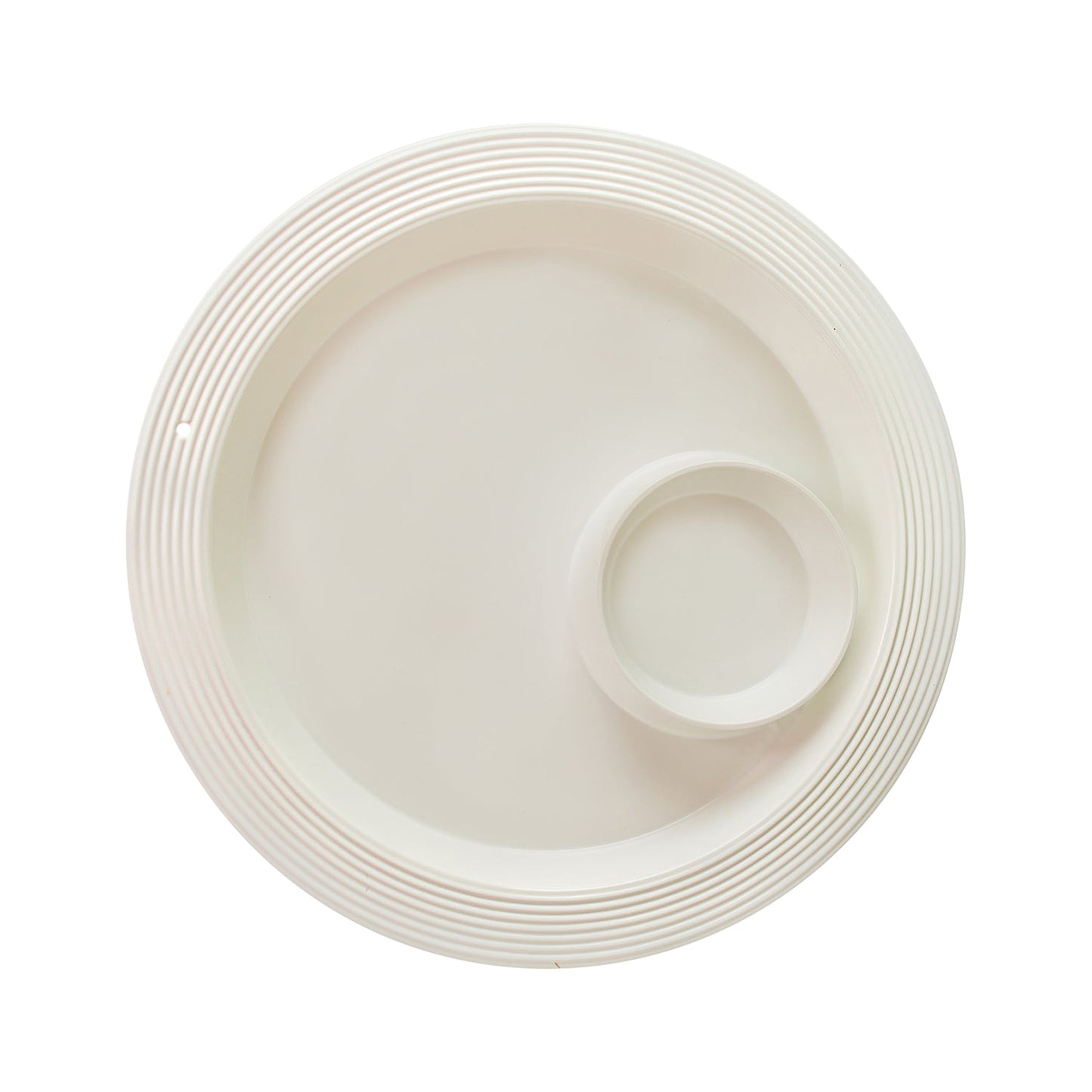 pinstripes melamine chip and dip - pinstripes