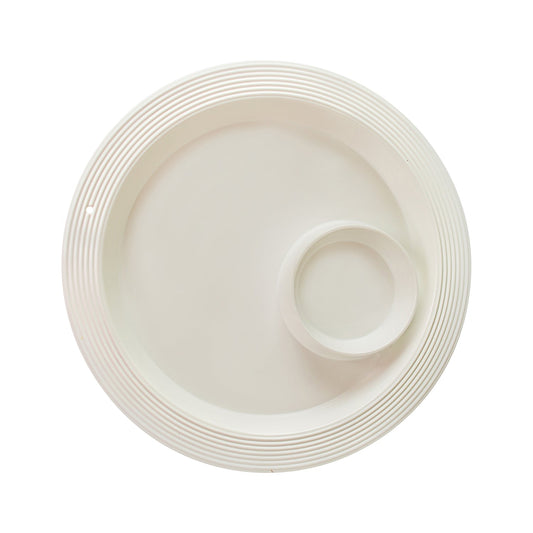 pinstripes melamine chip and dip - pinstripes