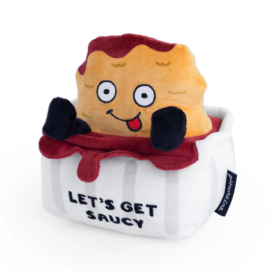 Plush Chicken Nugget - Let's Get Saucy