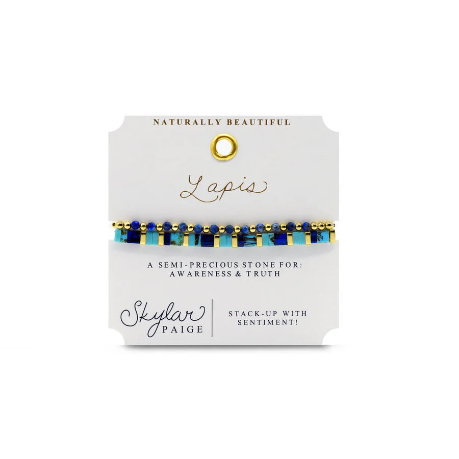 Morse CodeNaturally Beautiful - Lapis