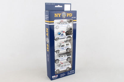 NYPD 5 VEHICLE SET