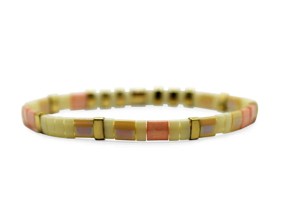 Morse CodeGirl Mom Tila - Picturesque Peach