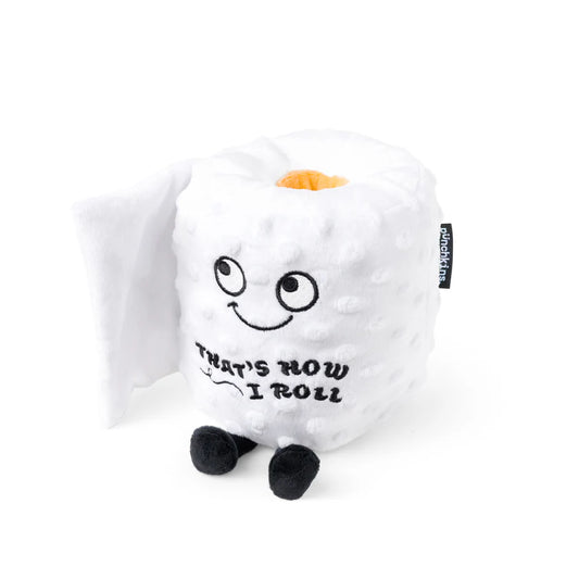 Plush Toilet Paper - That's How I Roll