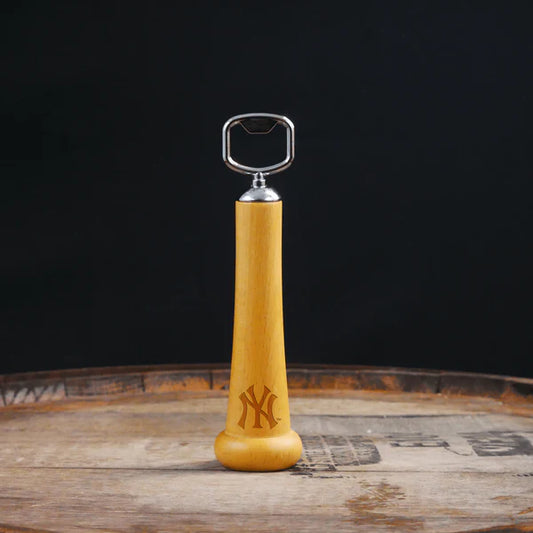 New York Yankees "NY" Season Opener™ | Baseball Bat Handle Bottle Opener