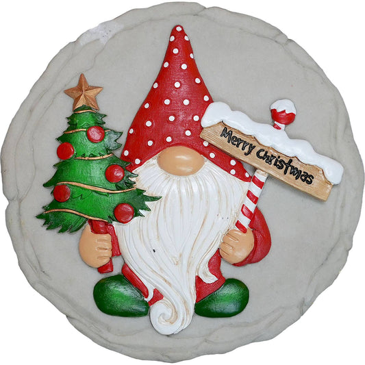Christmas Gnome Stepping Stone