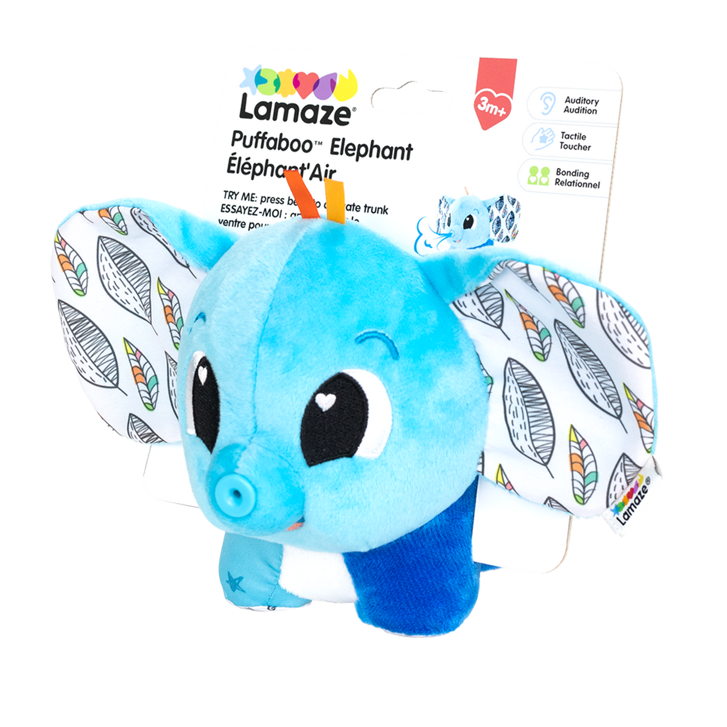 Lamaze Puffaboo Elephant Sensory Toy