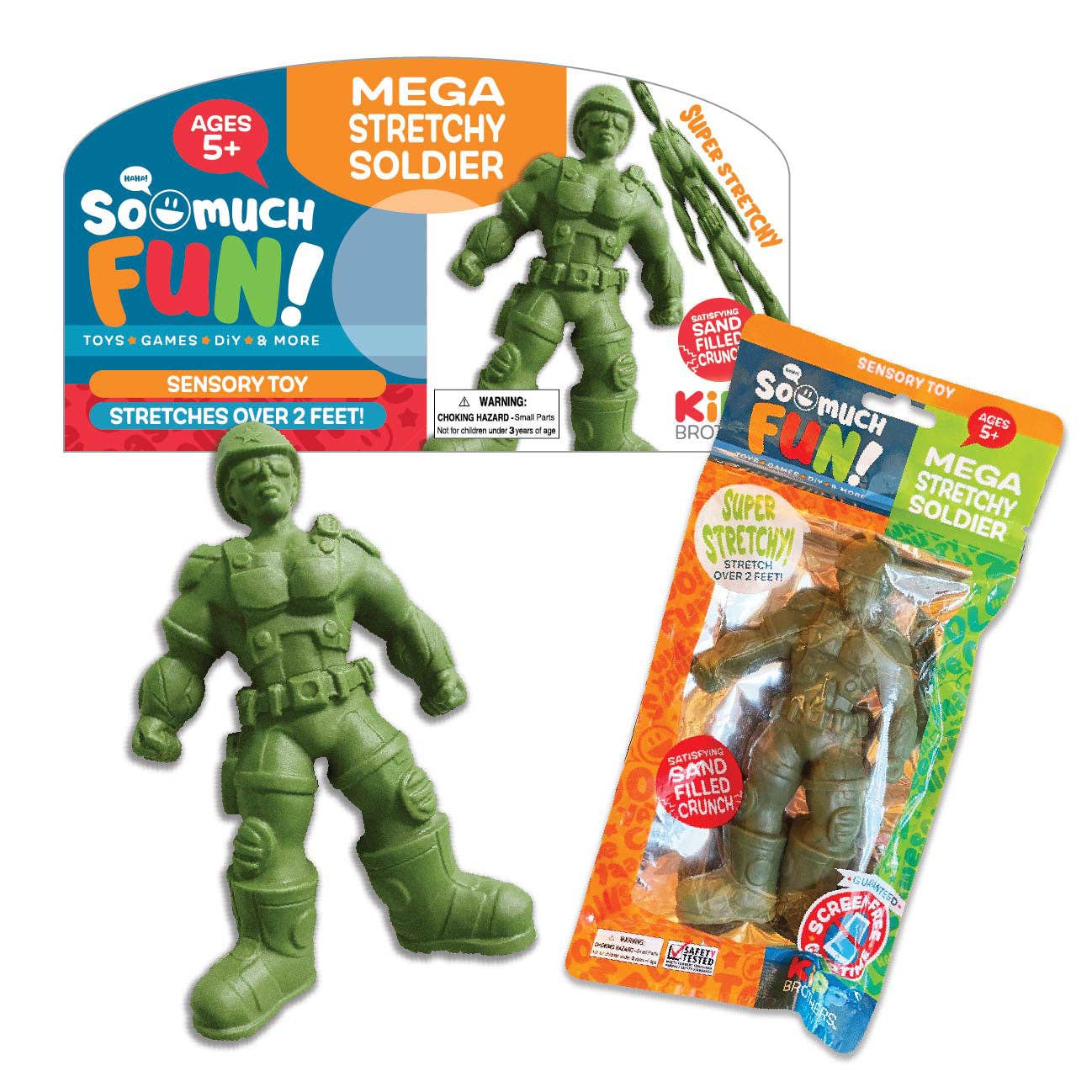 So Much Fun! Stretchy Sand Soldier Toy Assortment