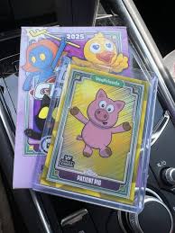 YELLOW Refractor VeeFriends Topps Chrome 2025 BLASTER EXCLUSIVE