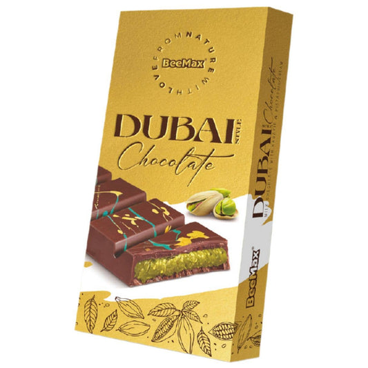 Dubai Milk Chocolate w Kadayif & Pistachio 7.05oz - 36ct