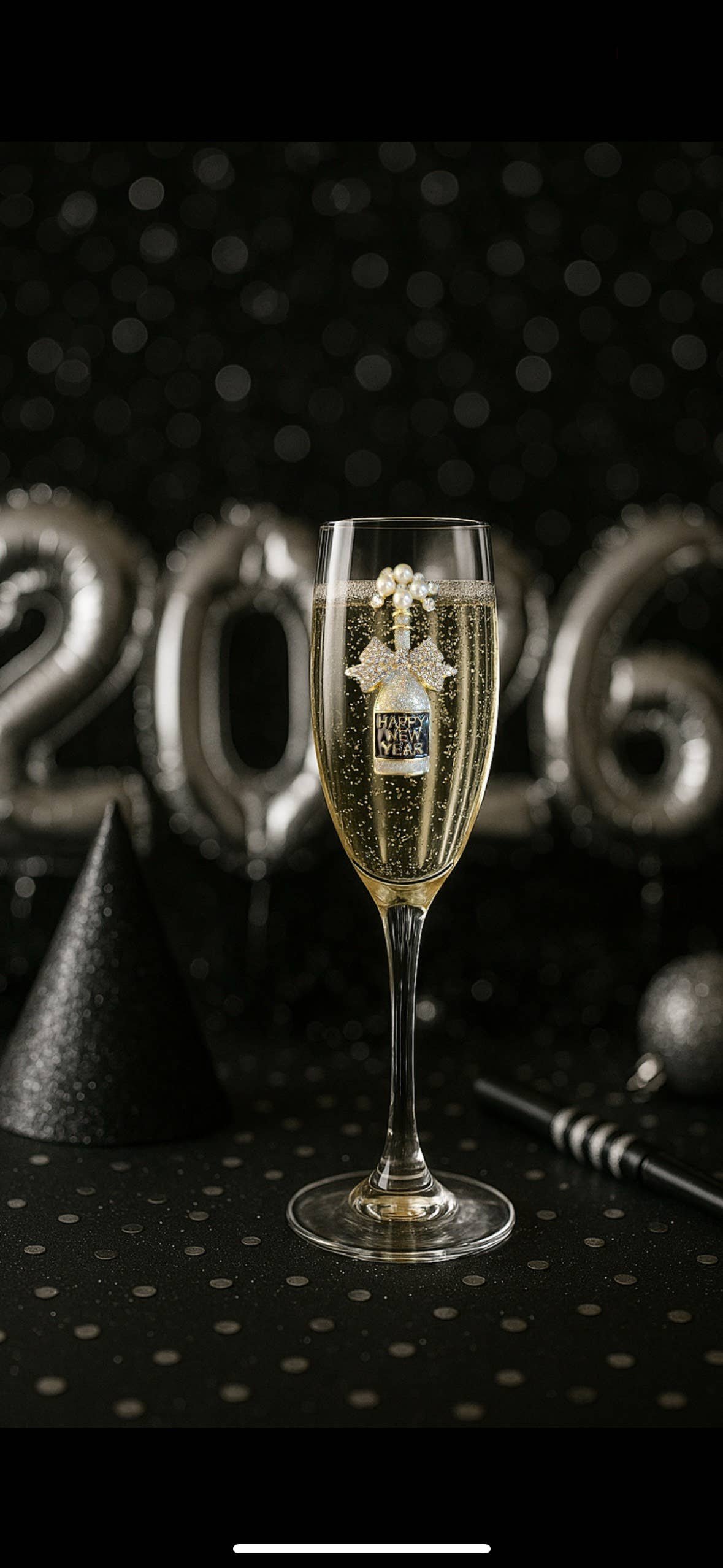 Happy New Year Champagne