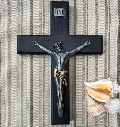 Black Crucifix Wall Cross