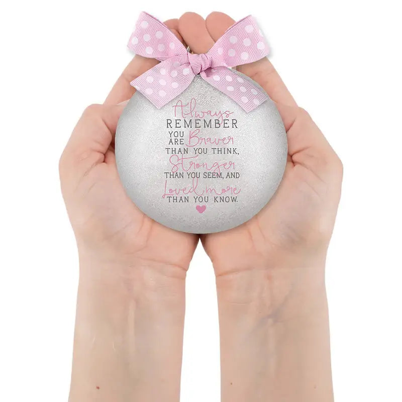 Christmas Ornament Glass Special Moments