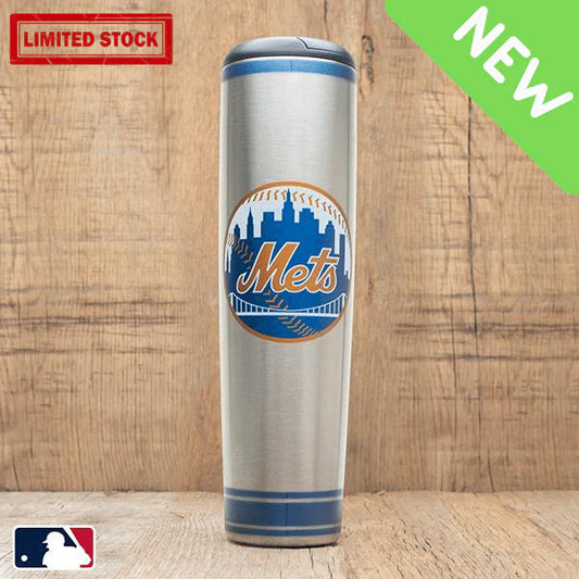 Stainless Steel Bat Mug - New York Mets Metal Mugs