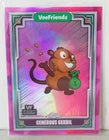 VeeFriends Topps Chrome 2025 #37 Generous Gerbil Pink Refractor 15/75
