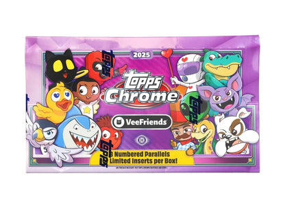 2025 TOPPS CHROME VEEFRIENDS HOBBY BOX (72 Cards) GaryVee New/Sealed