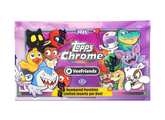 2025 TOPPS CHROME VEEFRIENDS HOBBY BOX (72 Cards) GaryVee New/Sealed