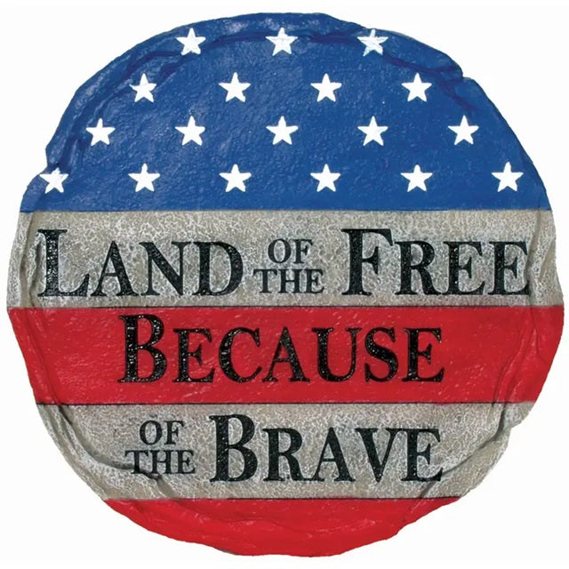 Spoontiques Land of the Free Stepping Stone
