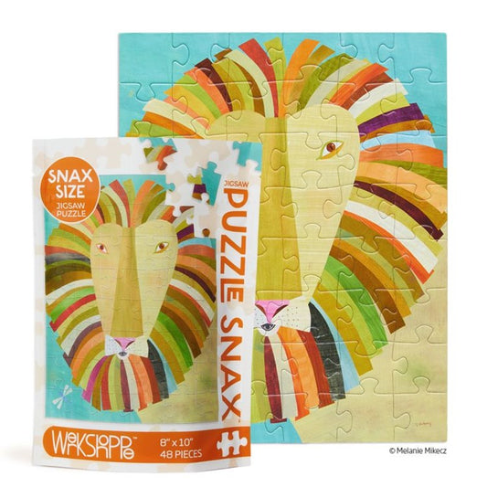 Colorful Lion 48 Puzzle Snax