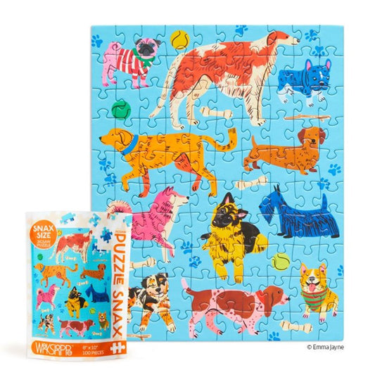 Pooches Playtime 100 Piece Puzzle Snax
